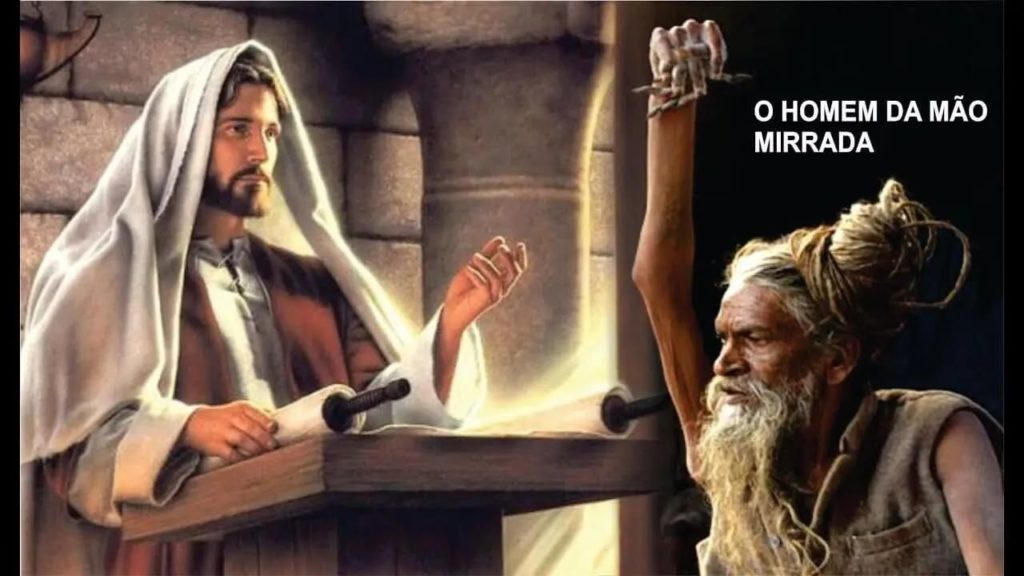 Jesus cura o homem da mão atrofiada