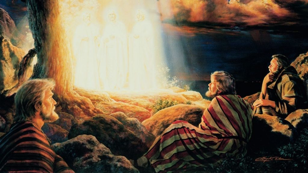 O que é a transfiguração de jesus.